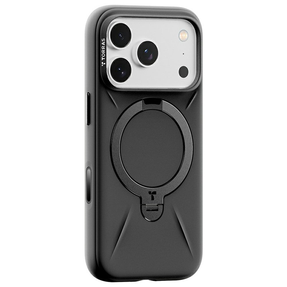 Etui MagSafe dla Apple iPhone 17 Pro Max, Torras, QPRO Silicone, Czarne