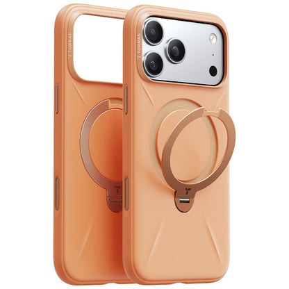 Etui MagSafe dla Apple iPhone 17 Pro Max, Torras, QPRO Silicone, Pomarańczowe