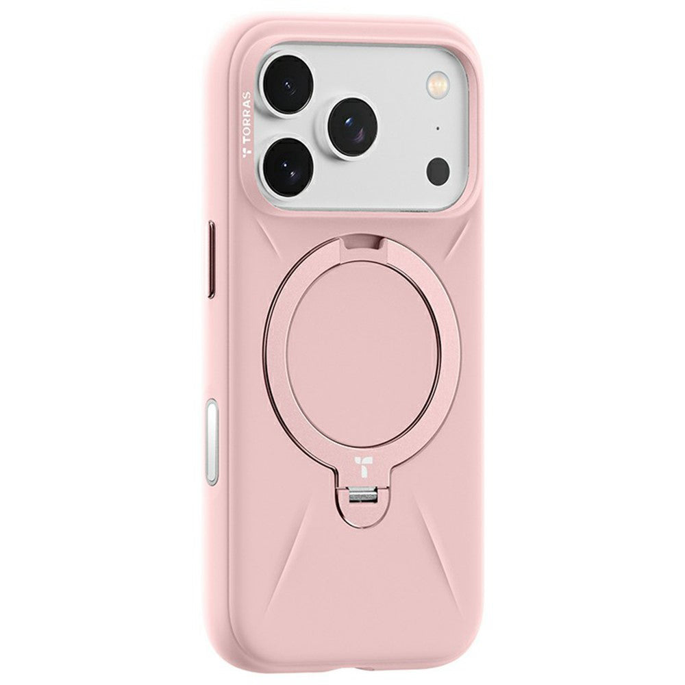 Etui MagSafe dla Apple iPhone 17 Pro Max, Torras, QPRO Silicone, Różowy