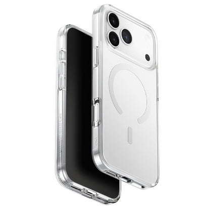 Etui MagSafe dla Apple iPhone 17 Pro Max, UNIQ, Clario MagClick, Przezroczyste