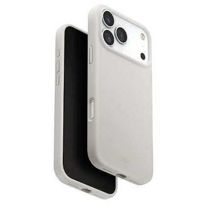 Etui MagSafe dla Apple iPhone 17 Pro Max, UNIQ, Lino MagClick, Szare