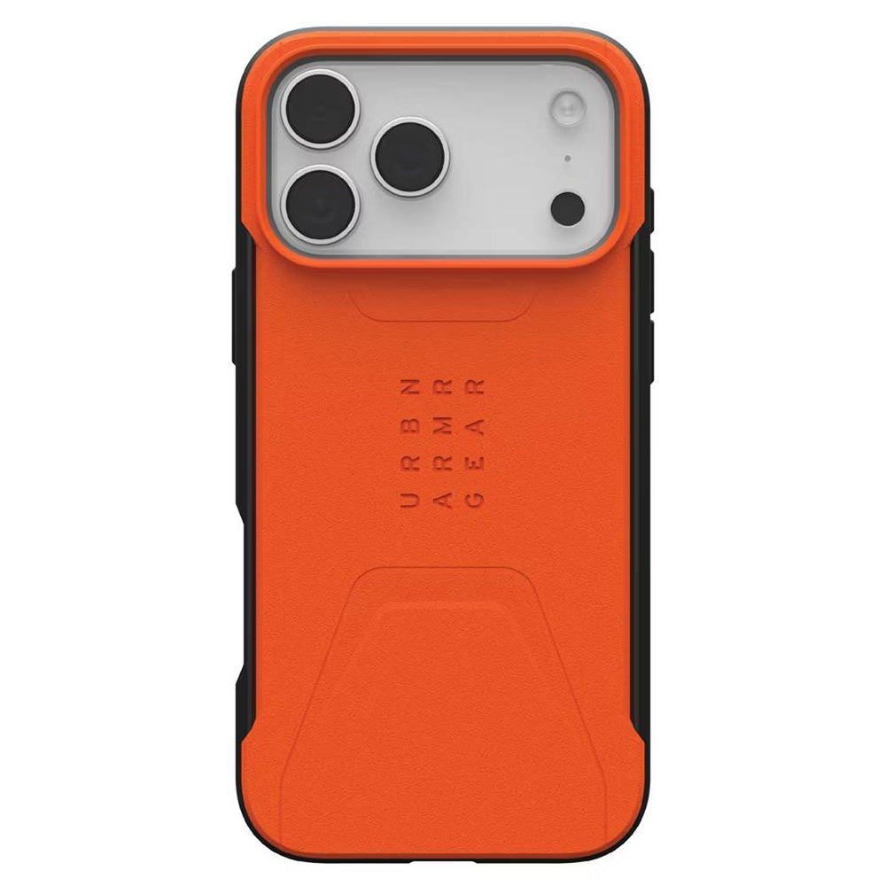 Etui MagSafe do Apple iPhone 17 Pro Max, Urban Armor Gear, Civilian LT, Pomarańczowe