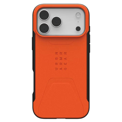 Etui MagSafe do Apple iPhone 17 Pro Max, Urban Armor Gear, Civilian LT, Pomarańczowe