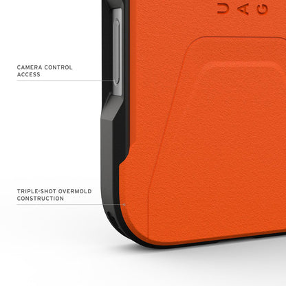 Etui MagSafe do Apple iPhone 17 Pro Max, Urban Armor Gear, Civilian LT, Pomarańczowe