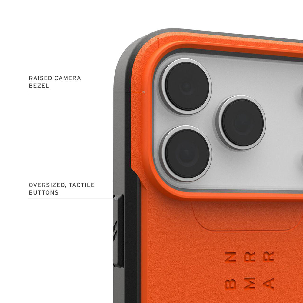 Etui MagSafe do Apple iPhone 17 Pro Max, Urban Armor Gear, Civilian LT, Pomarańczowe