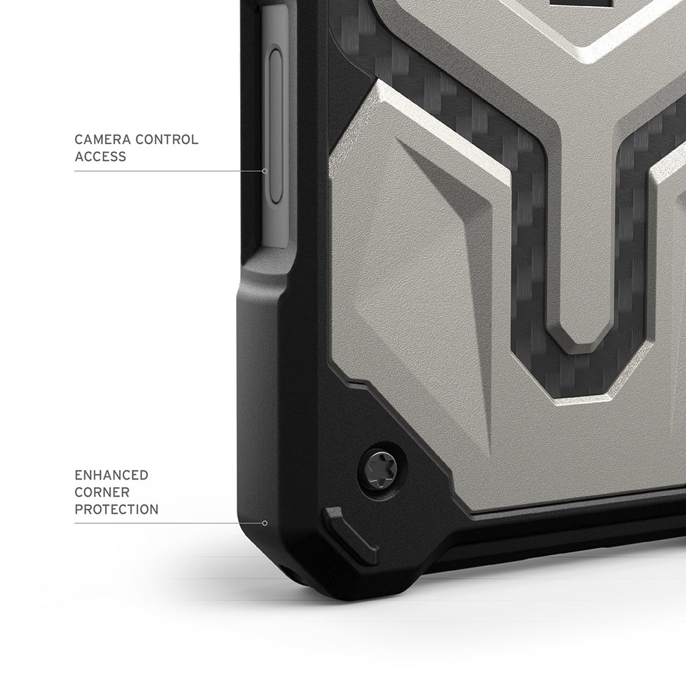 Etui MagSafe dla Apple iPhone 17 Pro Max, Urban Armor Gear, Monarch Pro Kevlar, Granatowe