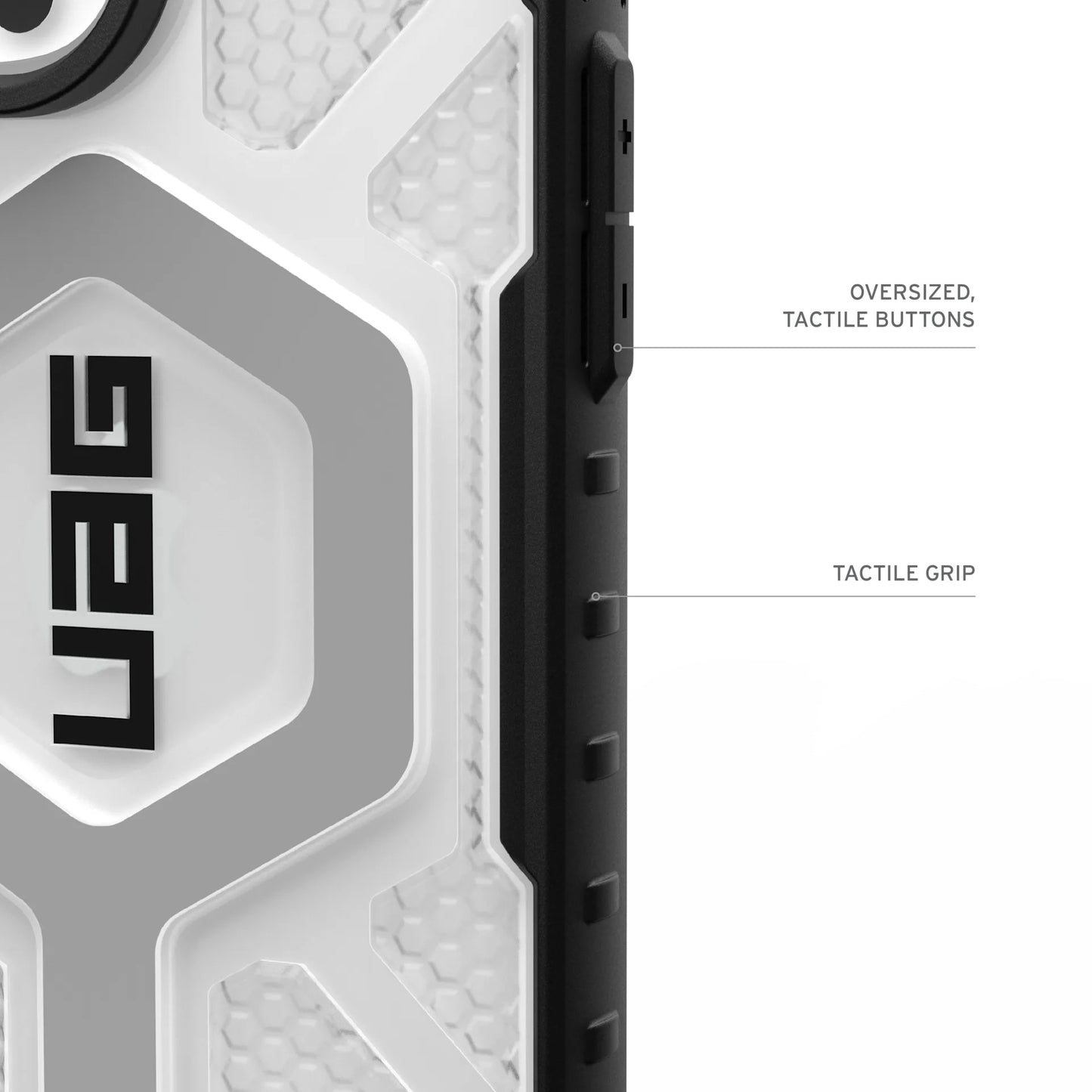 Etui MagSafe dla Apple iPhone 17 Pro Max, Urban Armor Gear, Pathfinder Clear, Przezroczyste