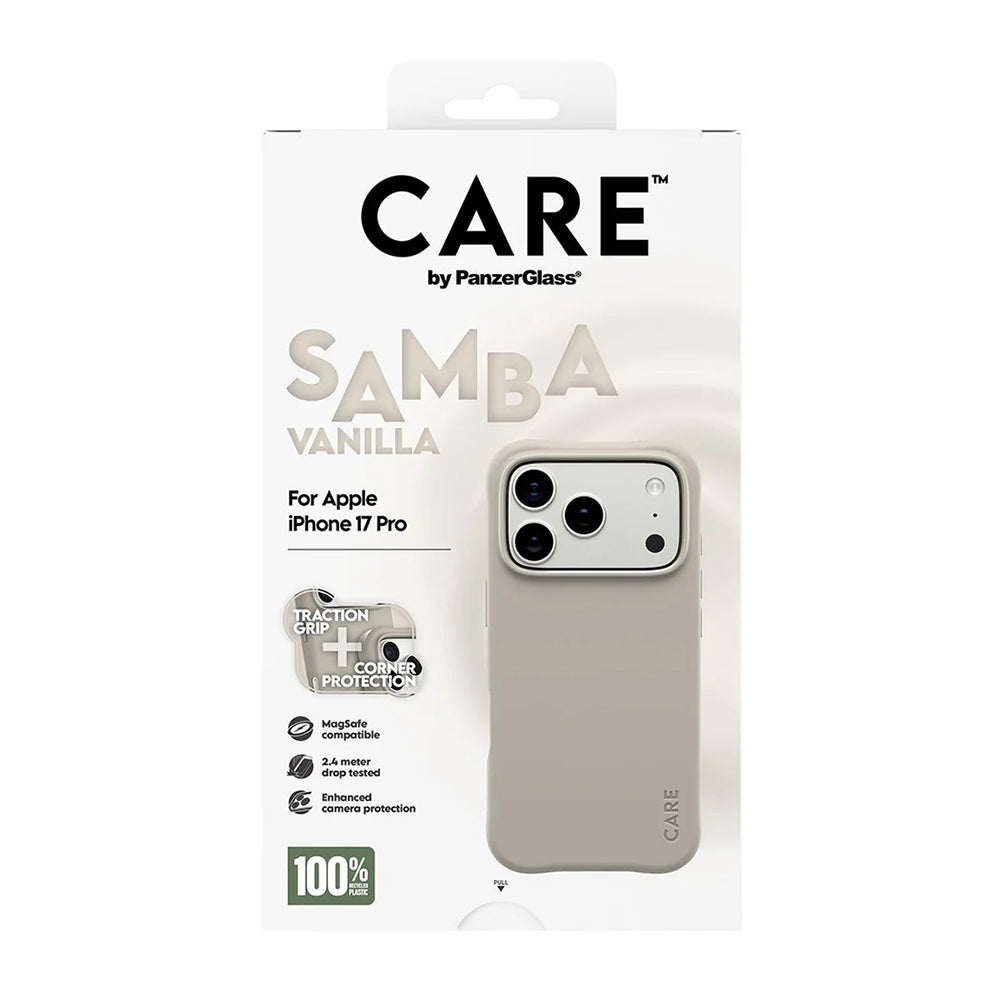 Etui MagSafe dla Apple iPhone 17 Pro, PanzerGlass, Care Fashionable, Beżowy