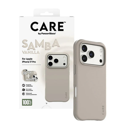 Etui MagSafe dla Apple iPhone 17 Pro, PanzerGlass, Care Fashionable, Beżowy