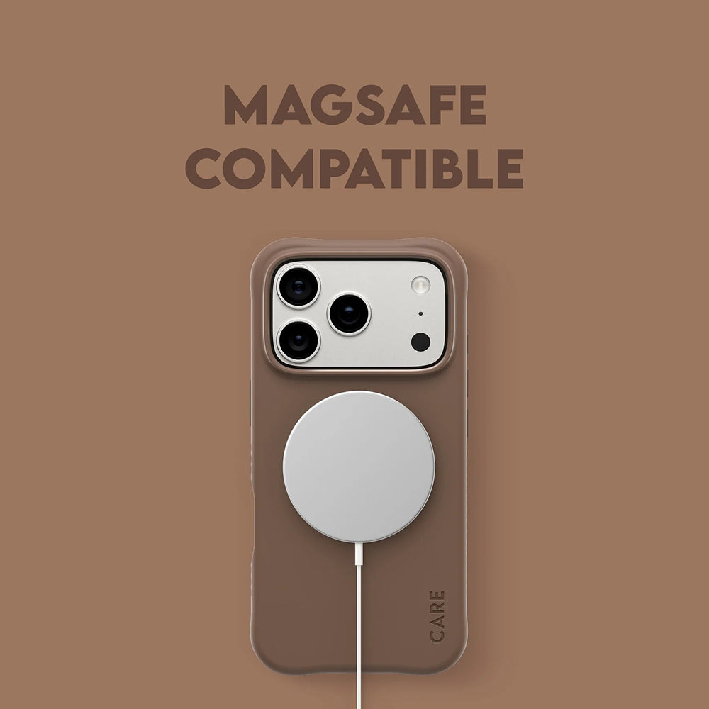 Etui MagSafe dla Apple iPhone 17 Pro, PanzerGlass, Care Fashionable, Brązowy