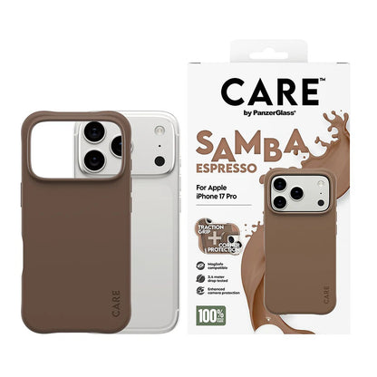 Etui MagSafe dla Apple iPhone 17 Pro, PanzerGlass, Care Fashionable, Brązowy