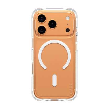 Etui MagSafe dla Apple iPhone 17 Pro, PanzerGlass, Modne, Przezroczyste Białe