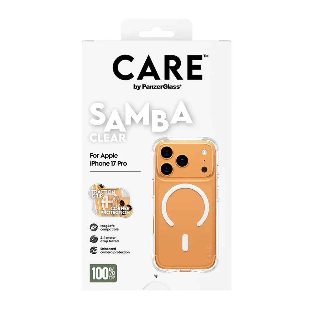 Etui MagSafe dla Apple iPhone 17 Pro, PanzerGlass, Modne, Przezroczyste Białe