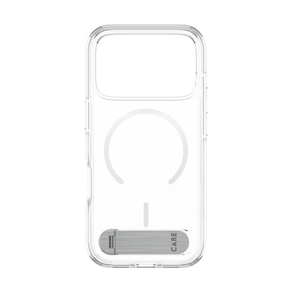 Etui MagSafe dla Apple iPhone 17 Pro, PanzerGlass, z funkcją podstawki, Przezroczyste