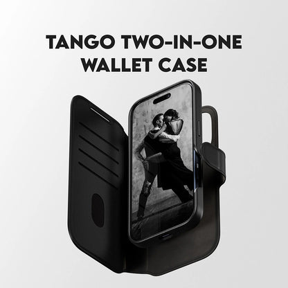 Etui MagSafe dla Apple iPhone 17 Pro, PanzerGlass, Care Feature Tango Two-in-One, Czarne