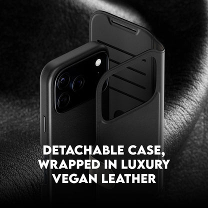 Etui MagSafe dla Apple iPhone 17 Pro, PanzerGlass, Care Feature Tango Two-in-One, Czarne