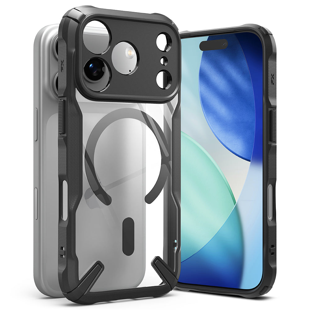 Etui MagSafe dla Apple iPhone 17 Pro, Ringke, Fusion X, Czarne