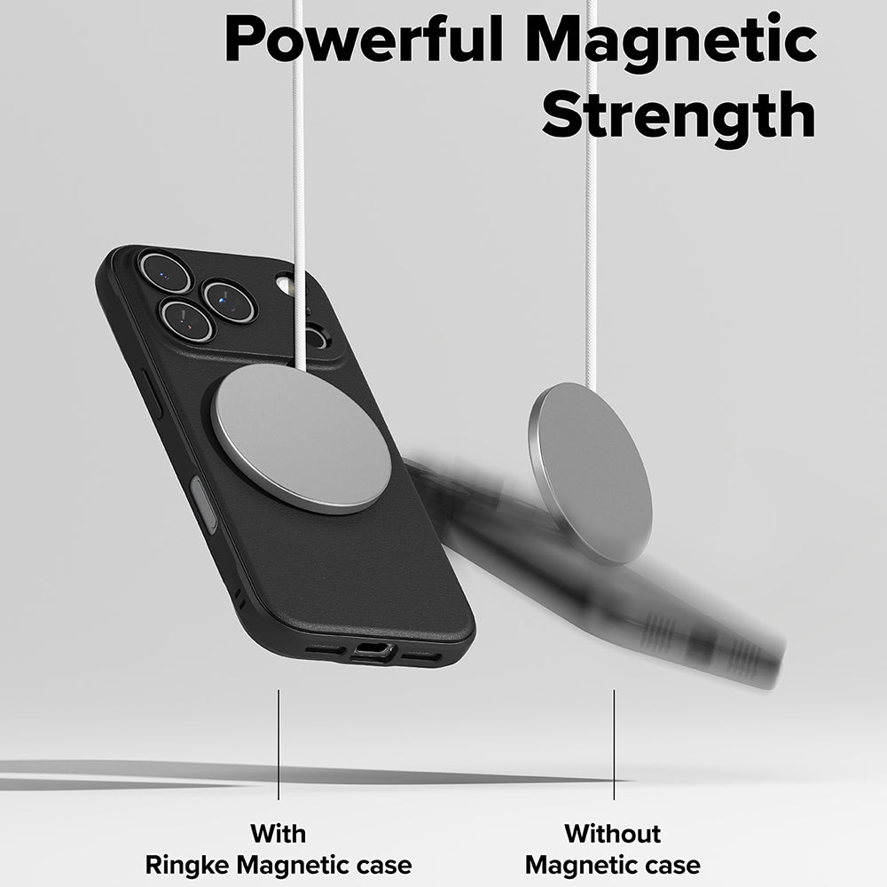 MagSafe Case for Apple iPhone 17 Pro, Ringke, Onyx, Black