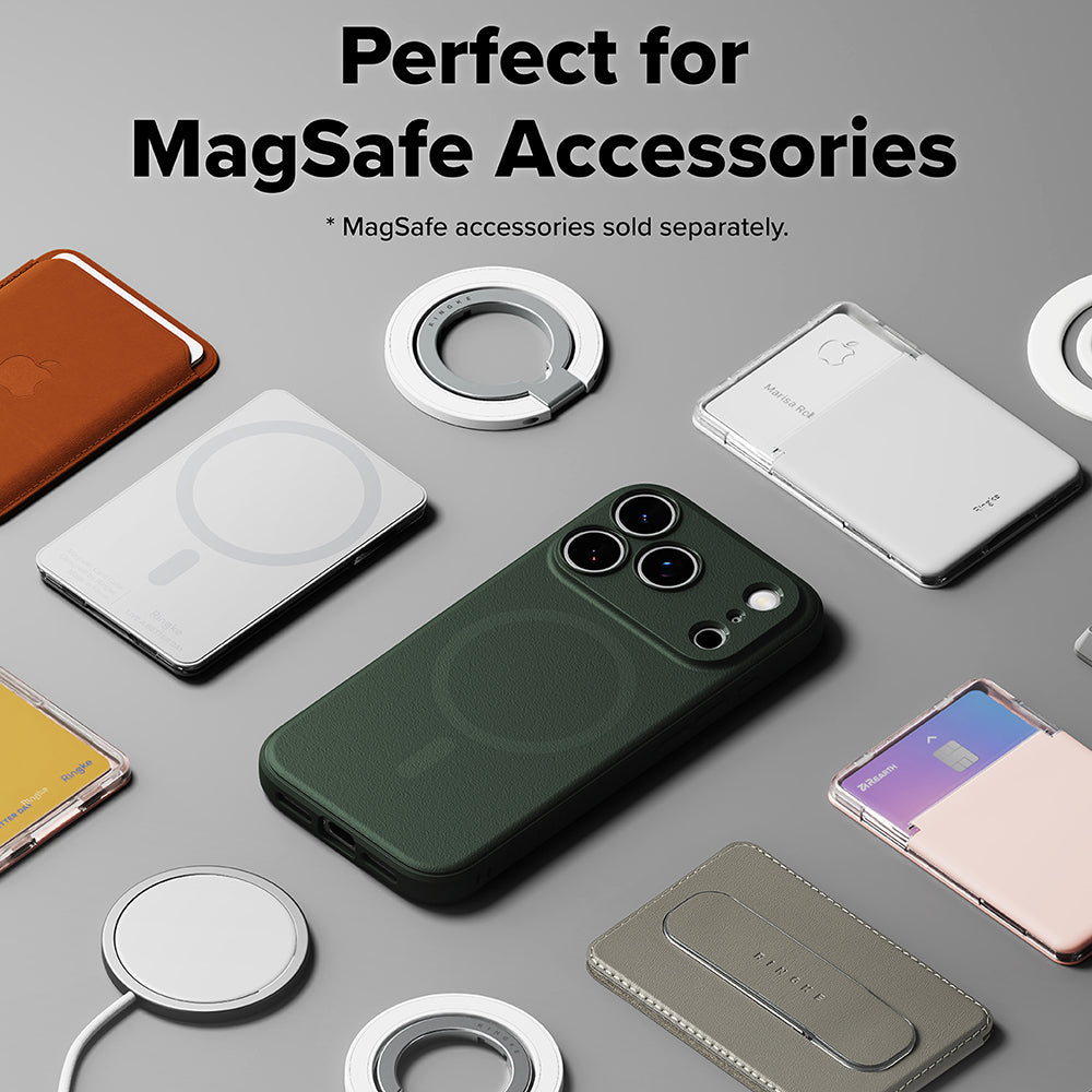 Etui MagSafe do Apple iPhone 17 Pro, Ringke, Onyx, Ciemnozielony