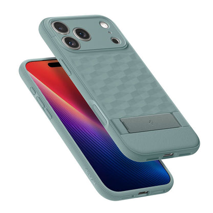 Etui MagSafe dla Apple iPhone 17 Pro, Spigen, Caseology Parallax S, Zielone