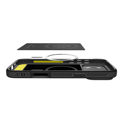 Etui MagSafe dla Apple iPhone 17 Pro, Spigen, Rugged Armor, Matowe Czarne
