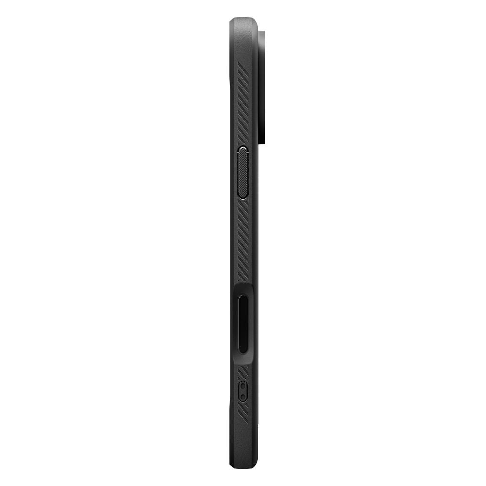 Etui MagSafe dla Apple iPhone 17 Pro, Spigen, Rugged Armor, Matowe Czarne