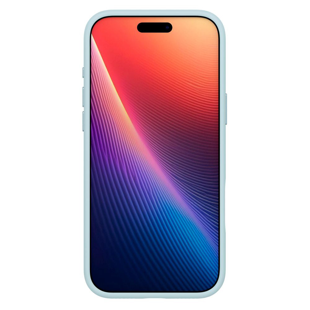 Etui MagSafe dla Apple iPhone 17 Pro, Spigen, Silicone Fit, Bleu