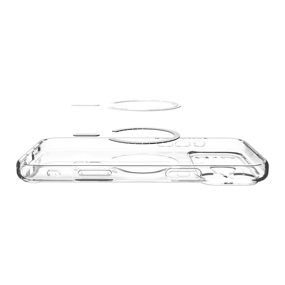 Etui MagSafe dla Apple iPhone 17 Pro, Spigen, Ultra Hybrid, Satynowa Biel