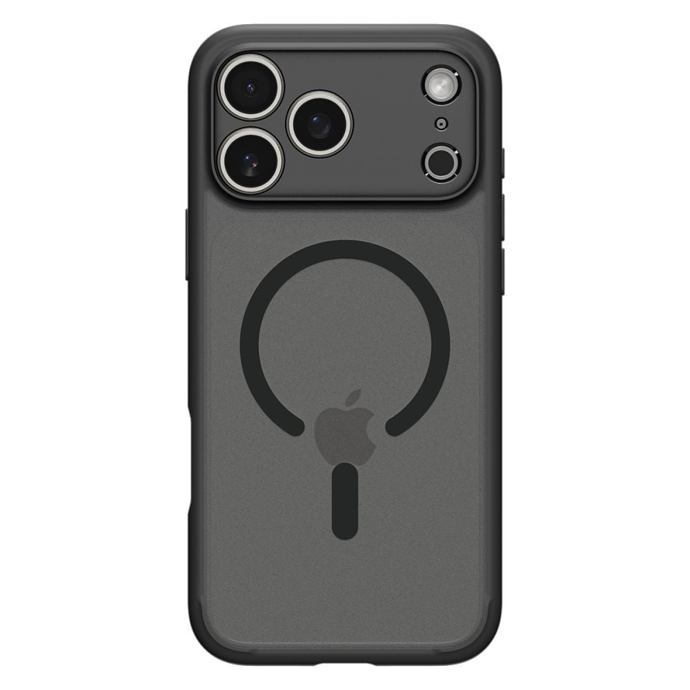 Etui MagSafe dla Apple iPhone 17 Pro, Spigen, Ultra Hybrid, Satynowa Czarność