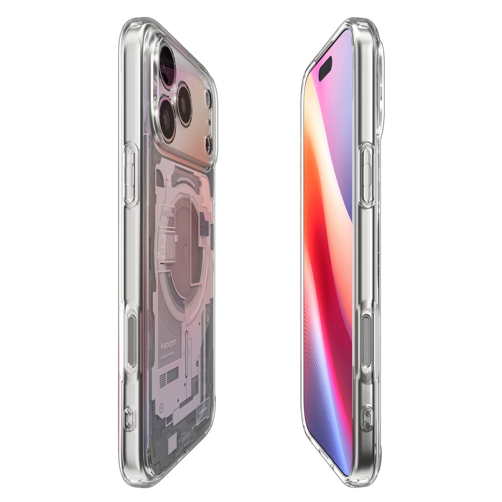Etui MagSafe dla Apple iPhone 17 Pro, Spigen, Ultra Hybrid Zero One, Białe
