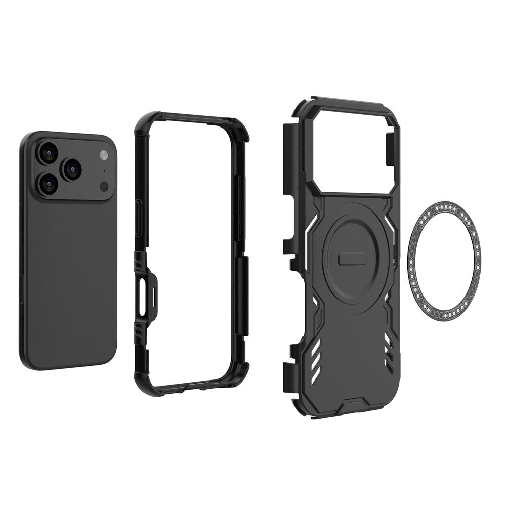Etui MagSafe dla Apple iPhone 17 Pro, Techsuit, ArmorMag, Niebieskie