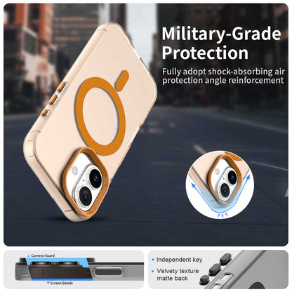 Etui MagSafe do Apple iPhone 17 Pro, Techsuit, CandyCase, Pomarańczowe