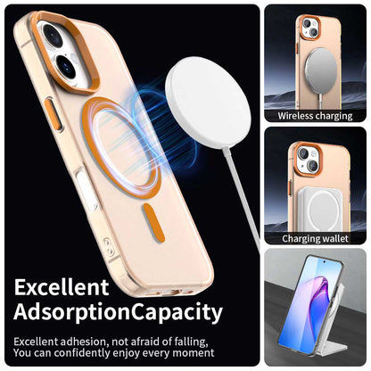 Etui MagSafe do Apple iPhone 17 Pro, Techsuit, CandyCase, Pomarańczowe