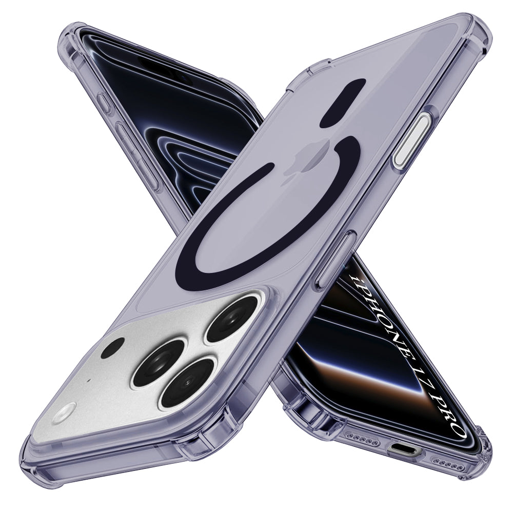 MagSafe Case for Apple iPhone 17 Pro, Techsuit, Shockproof, Black