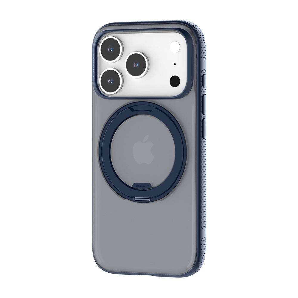 Etui MagSafe dla Apple iPhone 17 Pro, Torras, Ostand R Fitness, Niebieskie
