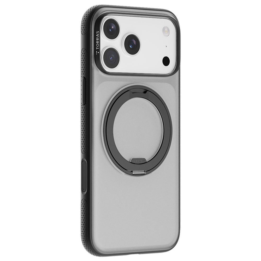 Etui MagSafe dla Apple iPhone 17 Pro, Torras, Ostand R Fitness, Czarne