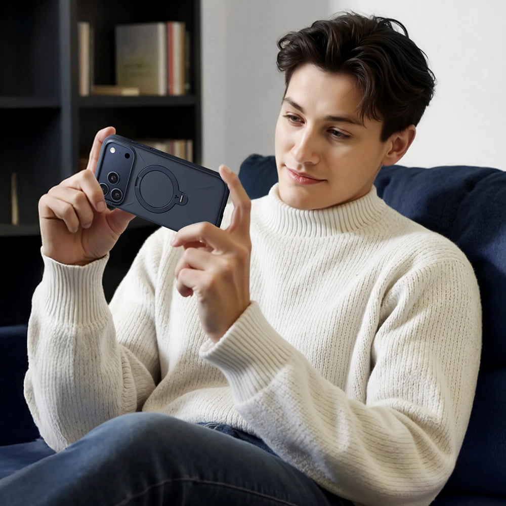 Etui MagSafe dla Apple iPhone 17 Pro, Torras, QPRO Silicone, Zielony Matcha