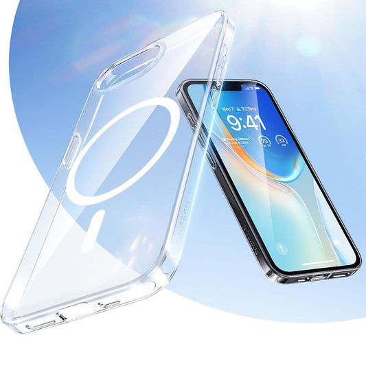 Etui MagSafe dla Apple iPhone 17 Pro, Torras, SlimFit, Przezroczyste