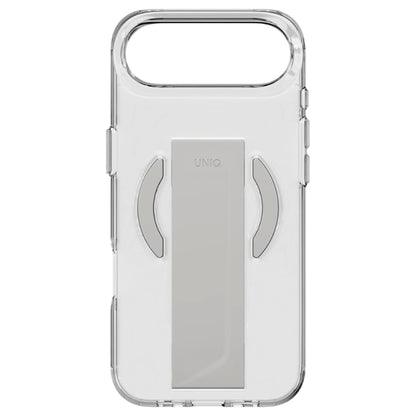 Etui MagSafe dla Apple iPhone 17 Pro, UNIQ, Heldro Air MagClick, Szary Przezroczysty