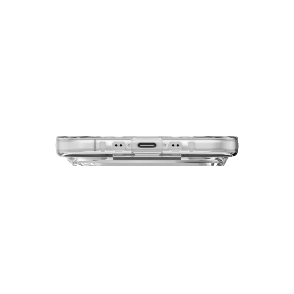Etui MagSafe dla Apple iPhone 17 Pro, UNIQ, Heldro Air MagClick, Szary Przezroczysty