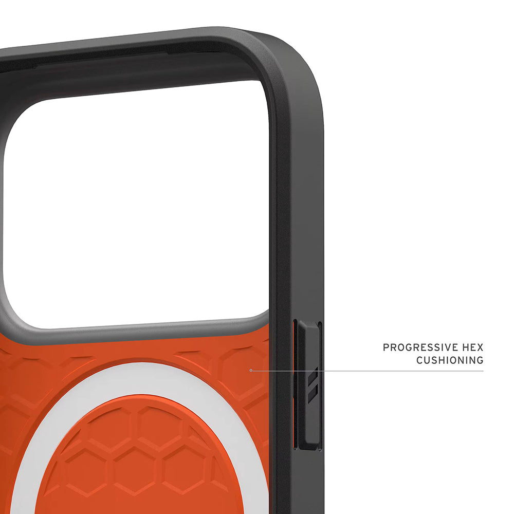 Etui MagSafe do Apple iPhone 17 Pro, Urban Armor Gear, Civilian, Pomarańczowe