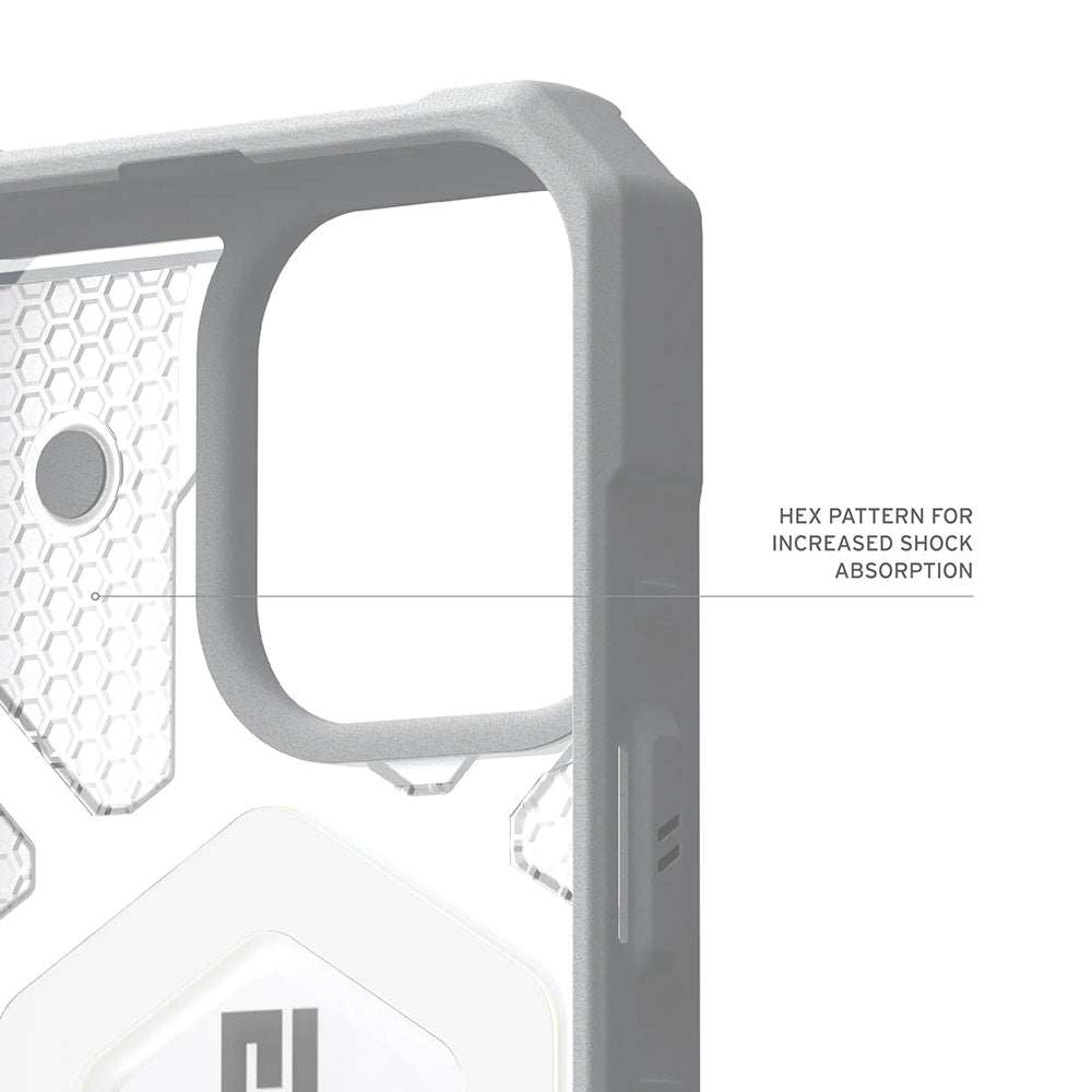 MagSafe Case for Apple iPhone 17 Pro, Urban Armor Gear, Pathfinder Clear, Green