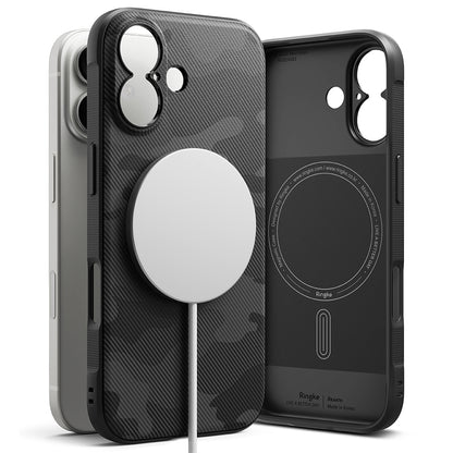 Etui MagSafe dla Apple iPhone 17, Ringke, Onyx, Camouflage
