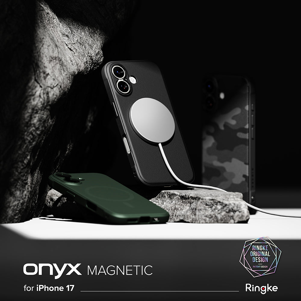 Etui MagSafe dla Apple iPhone 17, Ringke, Onyx, Camouflage