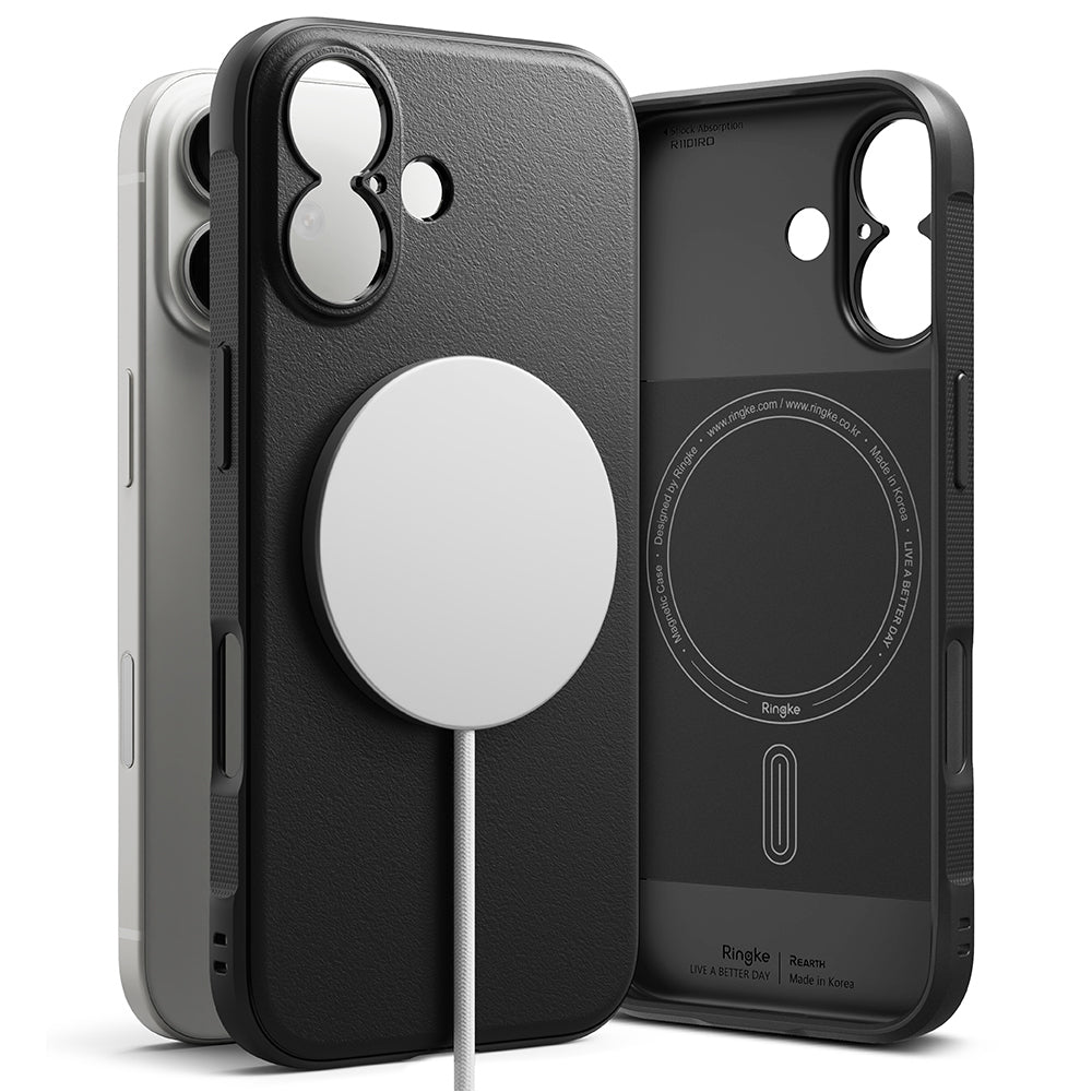 Etui MagSafe dla Apple iPhone 17, Ringke, Onyx, Czarne