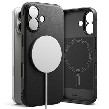 Etui MagSafe dla Apple iPhone 17, Ringke, Onyx, Czarne