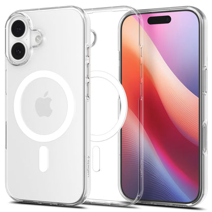Etui MagSafe dla Apple iPhone 17, Spigen, Liquid Crystal, Białe