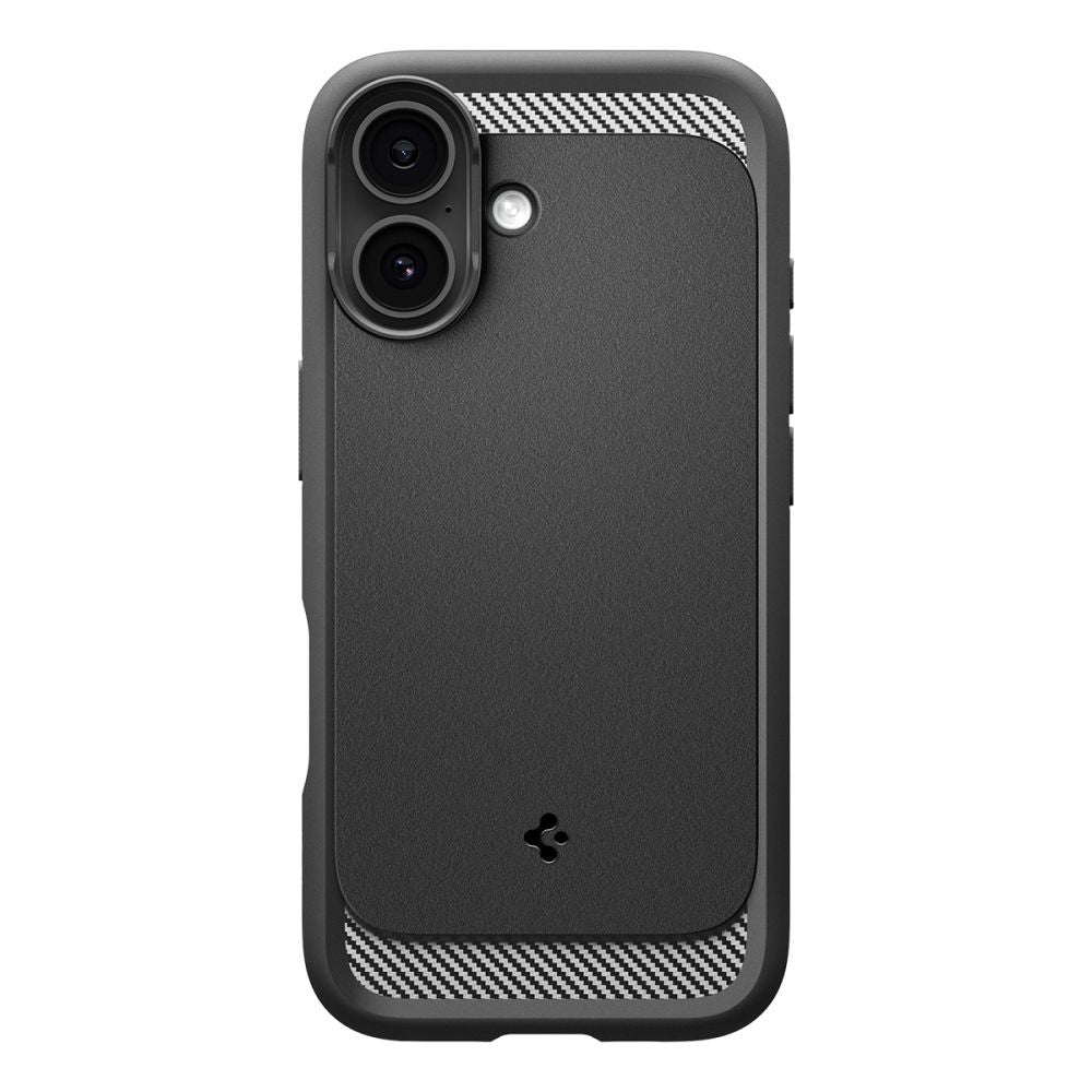 Etui MagSafe dla Apple iPhone 17, Spigen, Rugged Armor, Matowe Czarne