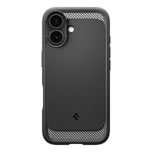 Etui MagSafe dla Apple iPhone 17, Spigen, Rugged Armor, Matowe Czarne