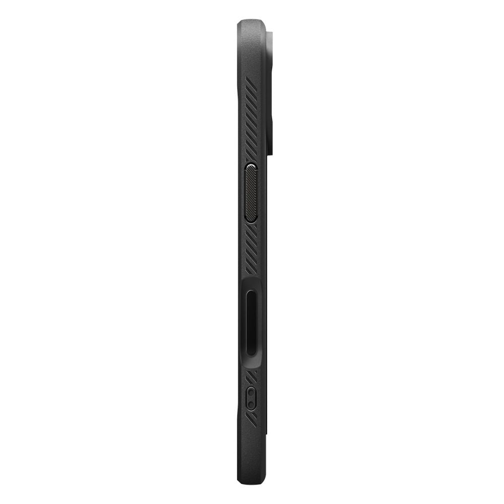 Etui MagSafe dla Apple iPhone 17, Spigen, Rugged Armor, Matowe Czarne